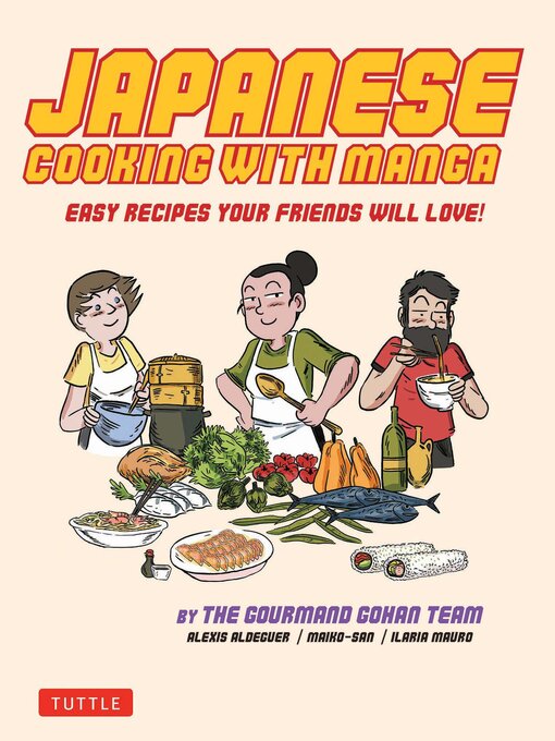 Cover image for Japanese Cooking with Manga